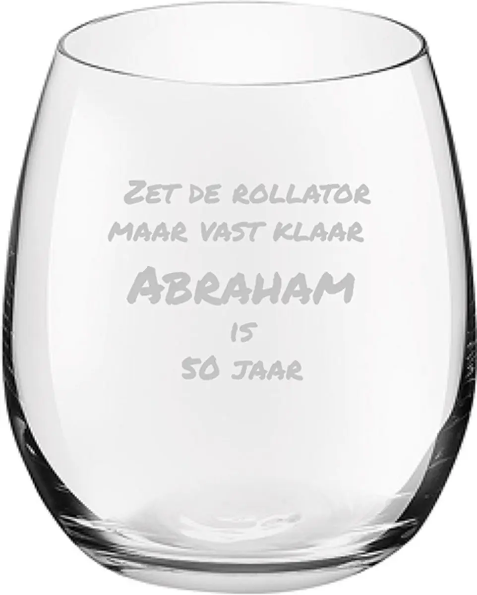 Royal Leerdam Gegraveerd Drinkglas 39cl
