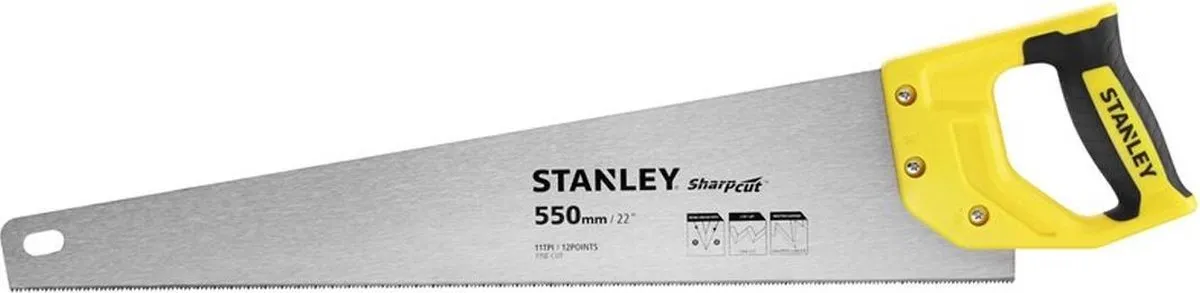 Stanley SHARPCUT STHT20368-9 Handzaag 550mm - 7TPI