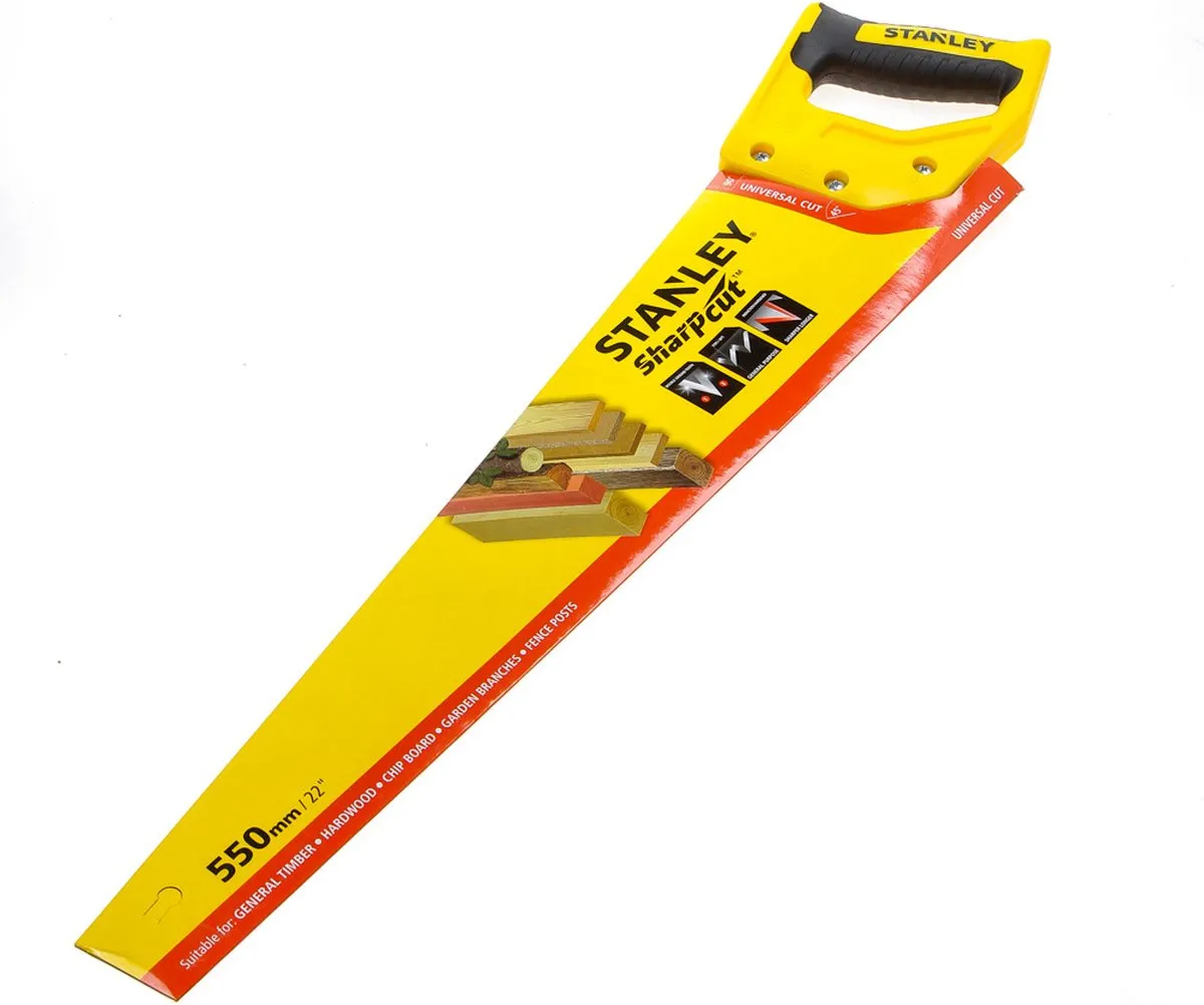 Stanley SHARPCUT STHT20368-9 Handzaag 550mm - 7TPI