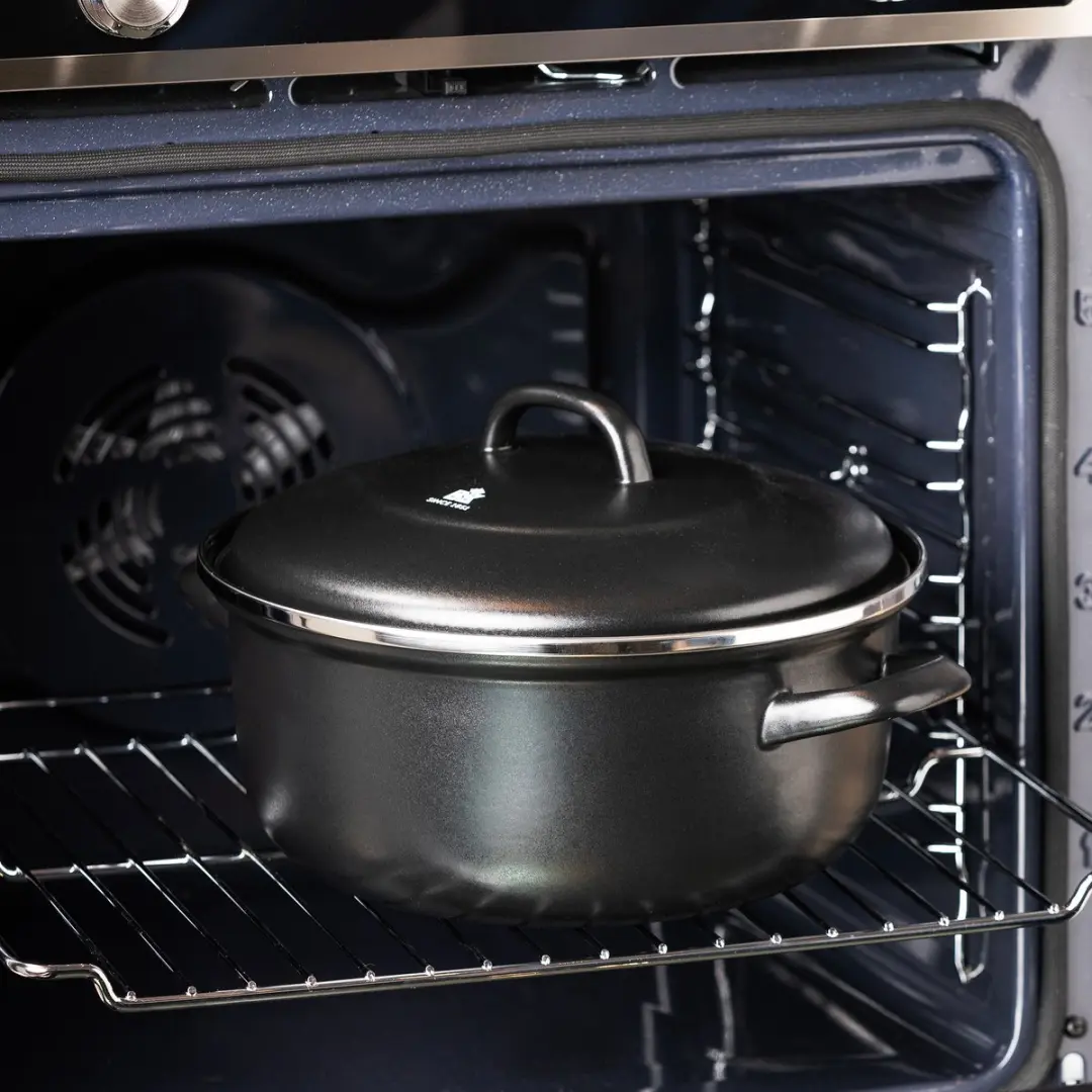 BK Magma Braadpan 26cm - 5.2L - Zwart