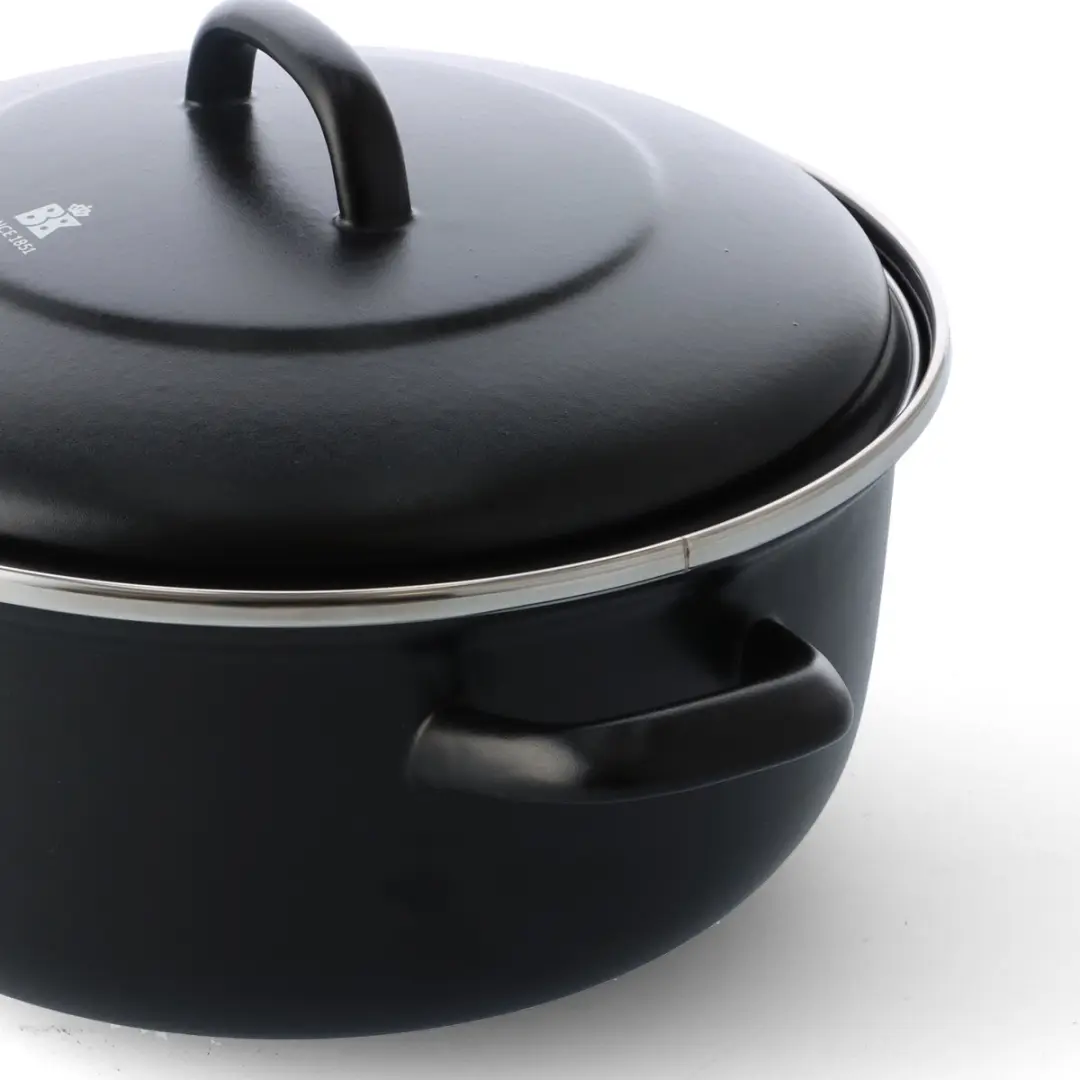 BK Magma Braadpan 26cm - 5.2L - Zwart