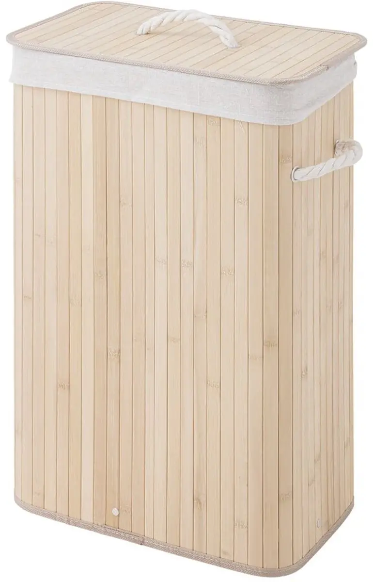 Sealskin Bamboo Wasmand met Deksel 56L