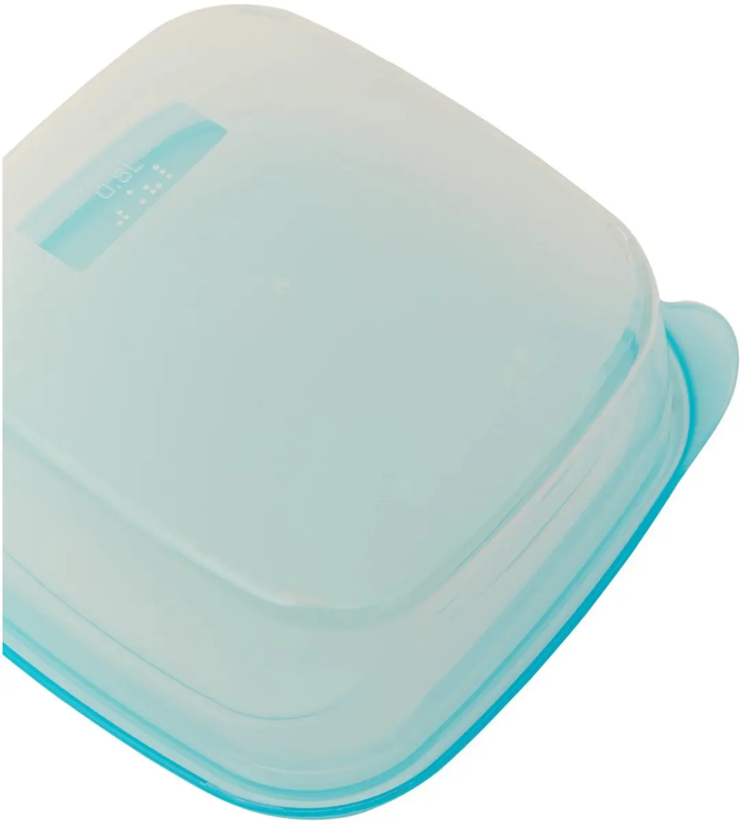 Curver Fresh & Go Vershoudbakjes 3x0,8L - 3 Stuks - Transparant/Blauw