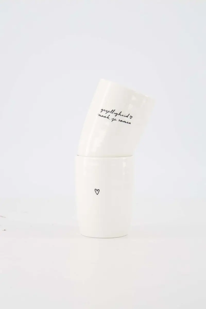 Zusss Set Van 2 Koffiemokken