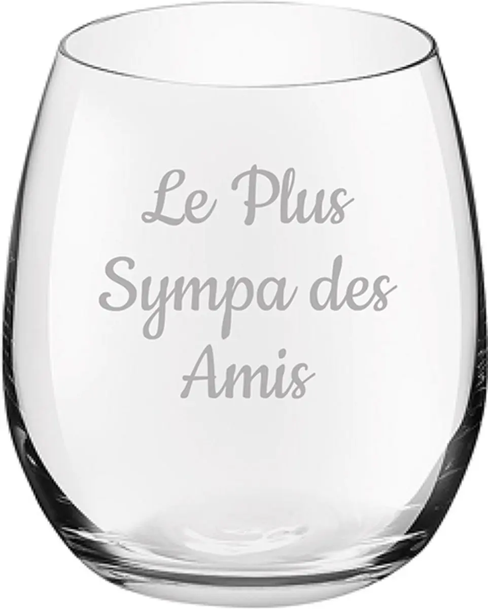 Royal Leerdam Drinkglas Le Plus Sympa des Amis 39cl