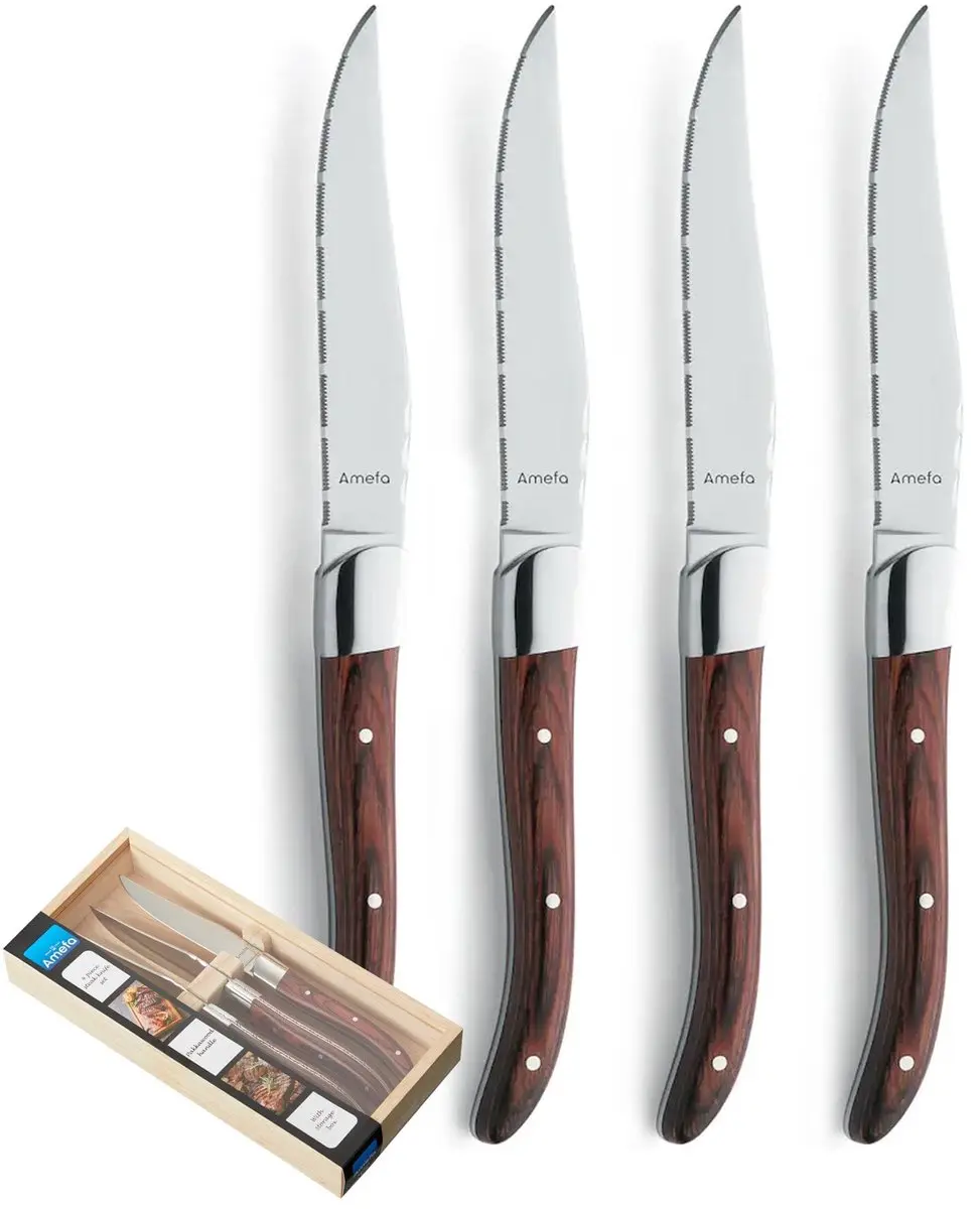 Amefa Royal Steak Steakmessen 4-delig