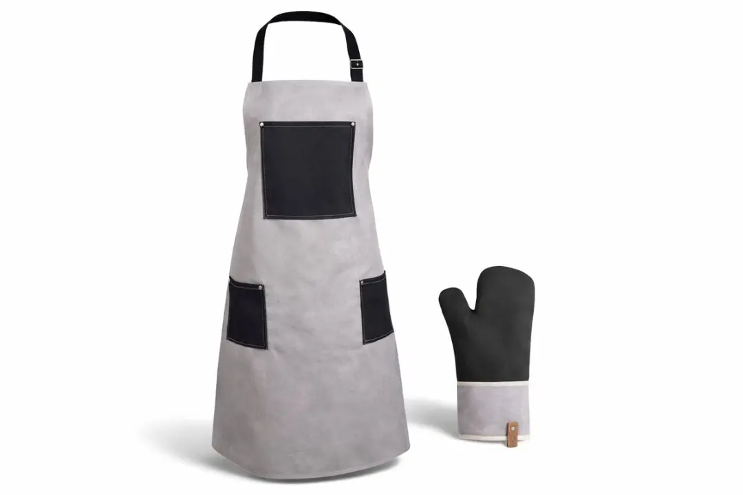 Gusta Barbecue Schort & Ovenwant Giftset
