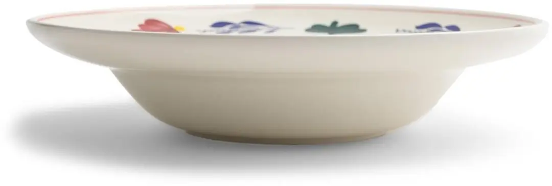 Royal Boch Boerenbont Bord Diep 28cm - Wit