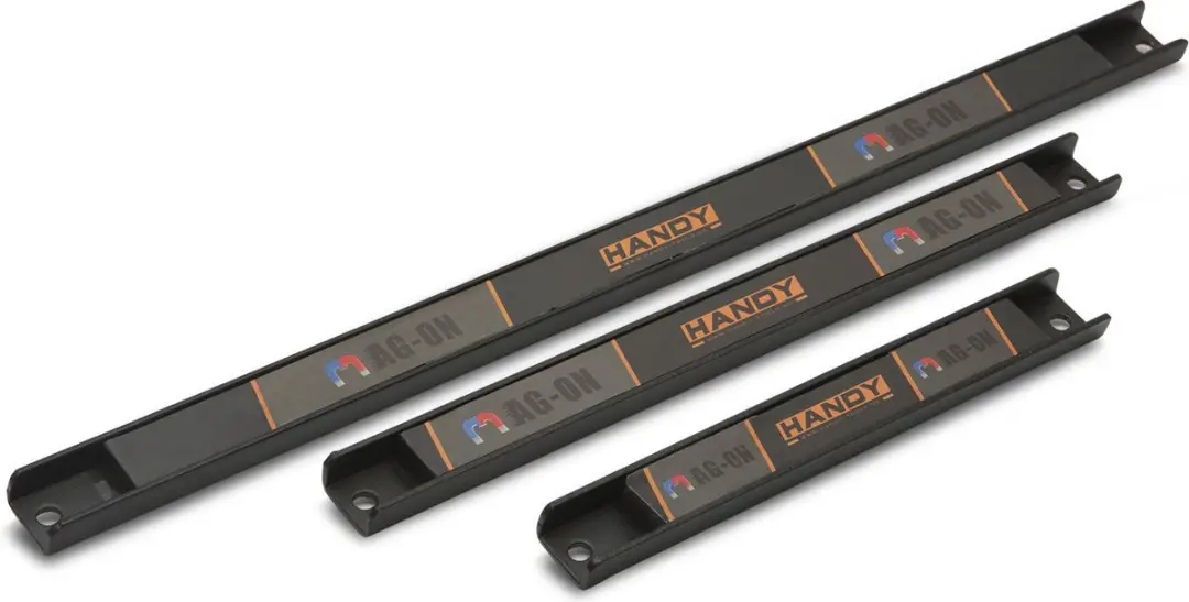 Handy 10875 Messenmagneetstrip Zwart - 3 Stuks