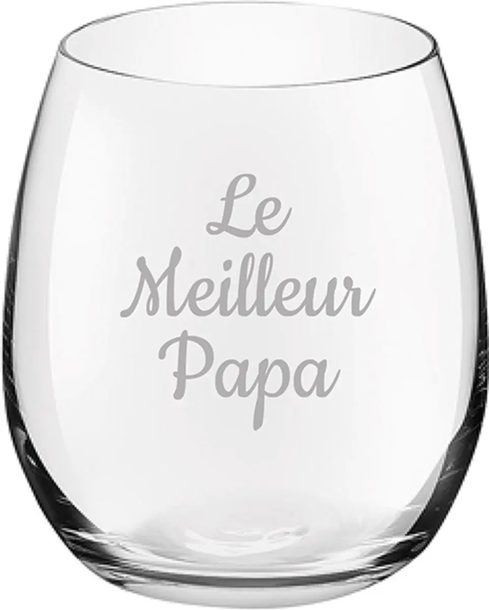 Royal Leerdam Drinkglas Le Meilleur Papa 39cl