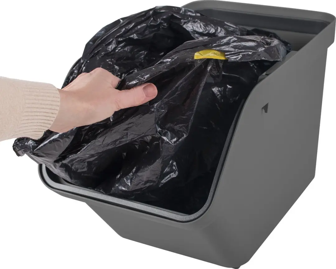 Sunware Sigma Home Prullenbak 30L - Antraciet - afbeelding 6 van 6