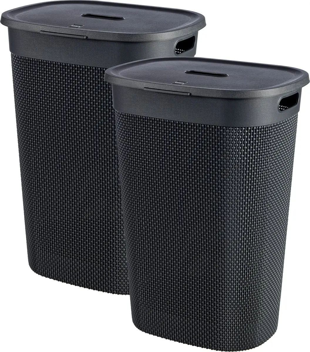 Curver Filo Wasmand met deksel 55L