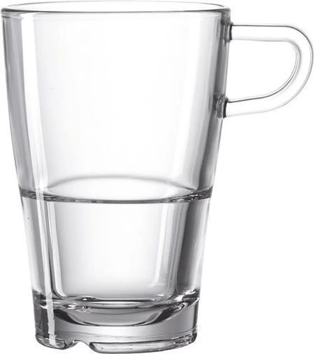 Leonardo Senso Koffieglazen 250ml - 6 Stuks - Transparant