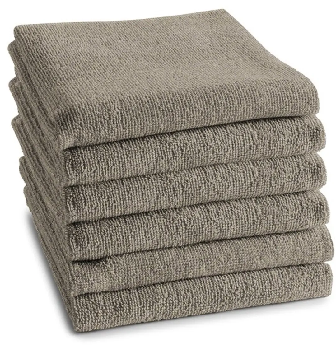 DDDDD Keukendoek Logo Taupe