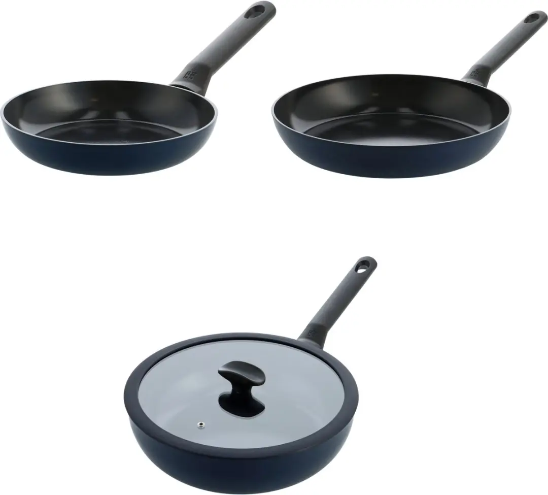 BK Enjoy Pannenset VB000002-001 - 3-delig Donkerblauw