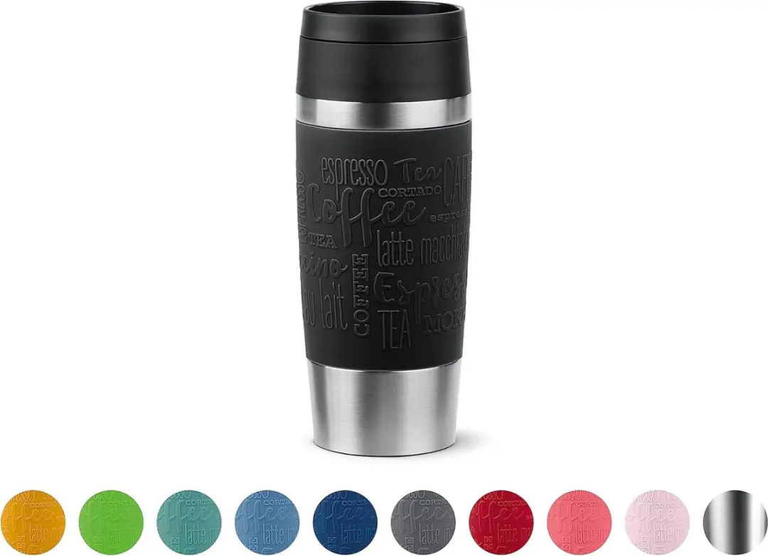 Emsa Travel Mug Classic N2020200 - 360ml - Zwart