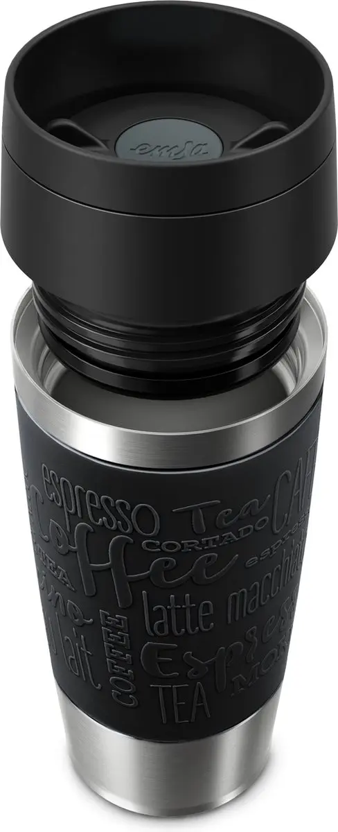 Emsa Travel Mug Classic N2020200 - 360ml - Zwart