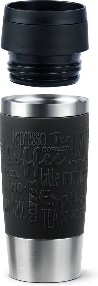 Emsa Travel Mug Classic N2020200 - 360ml - Zwart