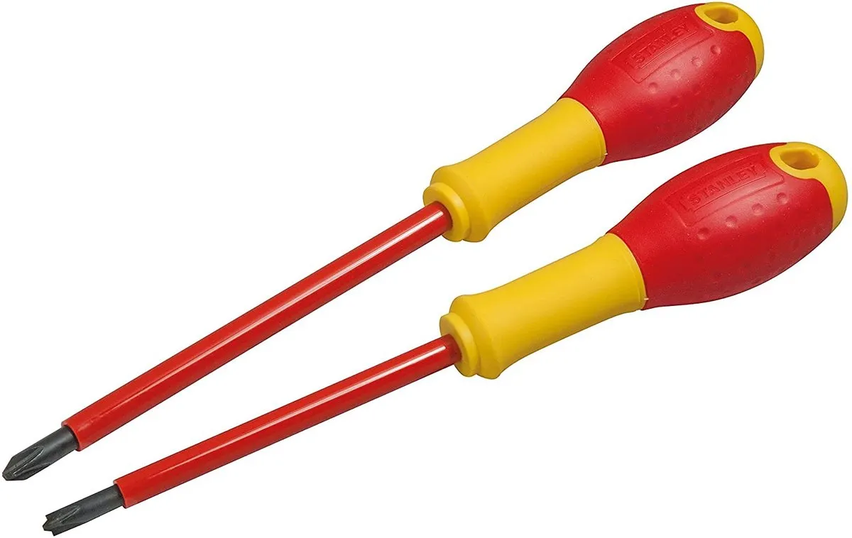 Stanley Borneo VDE Schroevendraaierset FMHT0-62648 - PH1/PH2 - 2 Stuks