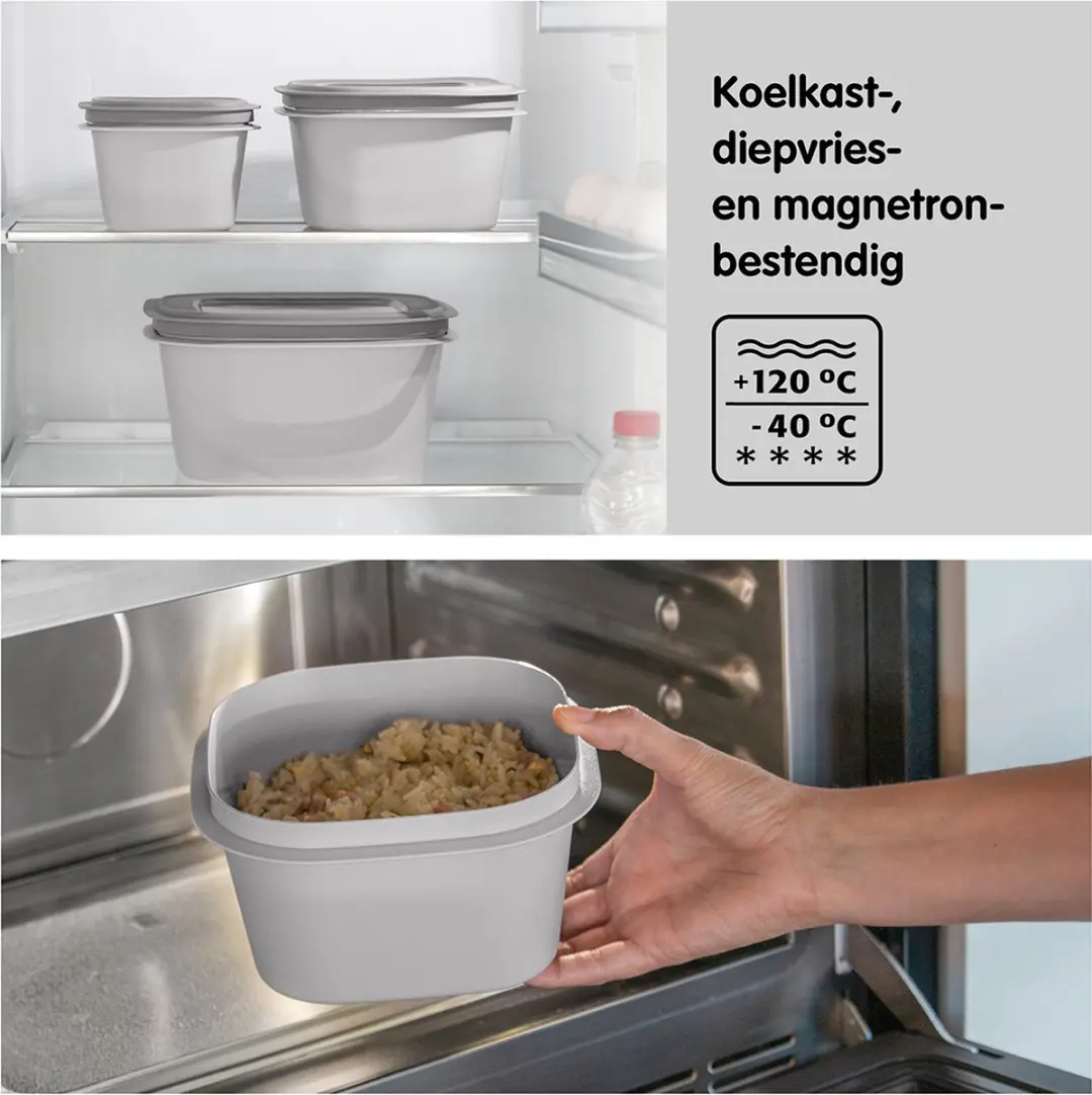 Sunware Sigma Home Vershoudbakjes 1.8L - Set van 6