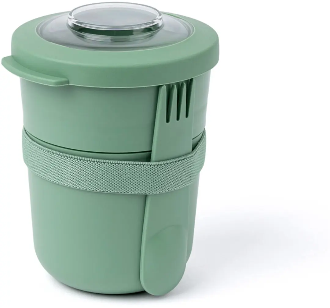 Amuse Tylla Duo Sage Lunchbox 0.6L - 2 Vakken - Groen