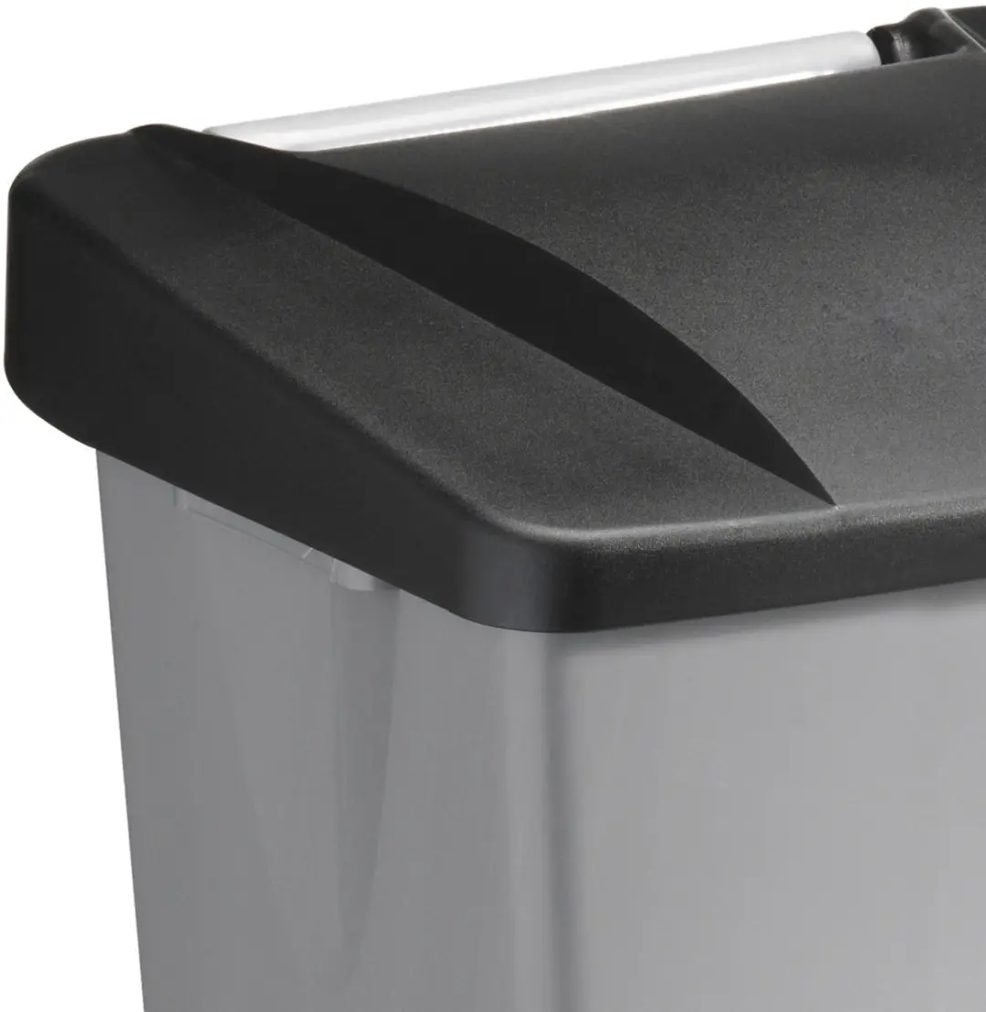 Sunware Basic Prullenbak 120L - grijs/zwart