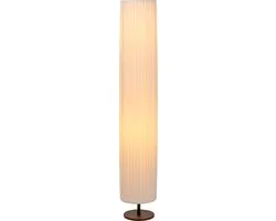 Lucide FOLD Vloerlamp Ø20cm - 2xE27 - Wit