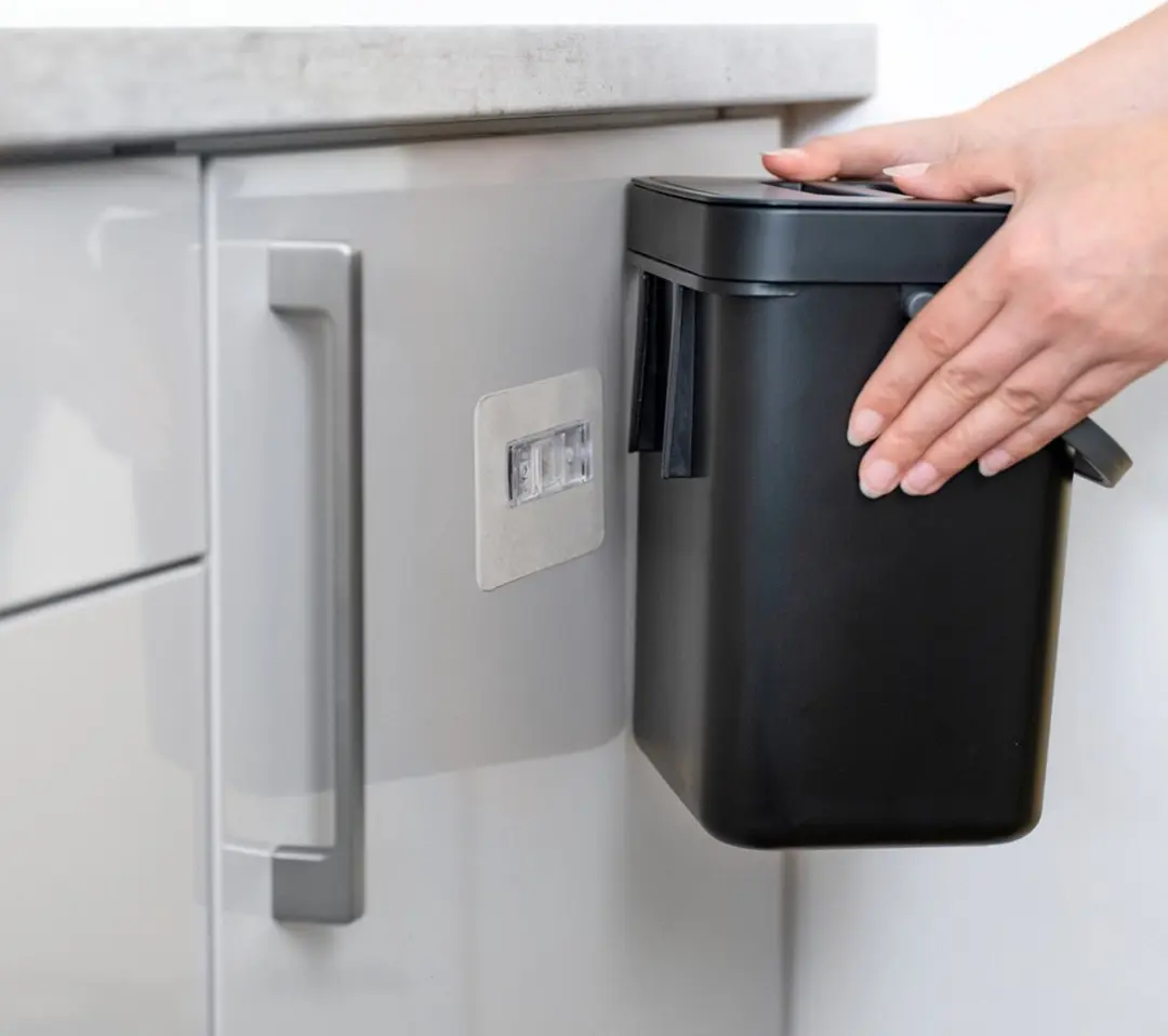 Wenko Tago 55027100 Afvalbak - 5L Zwart