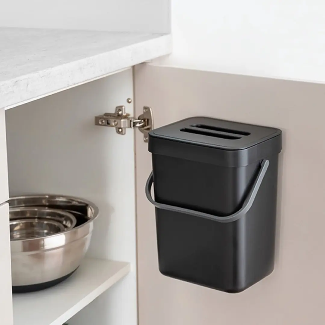 Wenko Tago 55027100 Afvalbak - 5L Zwart