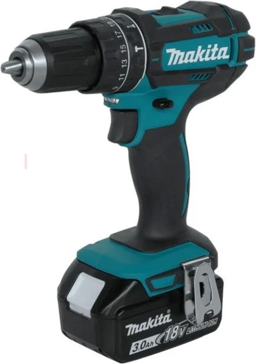 Makita DHP482RFJ Klopboor/Schroefmachine - 2x Accu 18V 3.0Ah