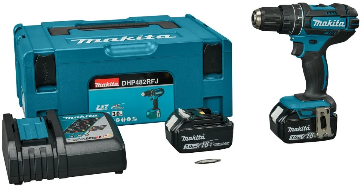 Makita DHP482RFJ Klopboor/Schroefmachine