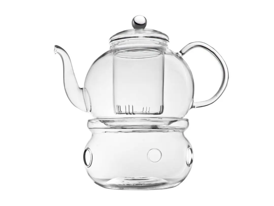 Bredemeijer Theepot Verona Glas 1,0L - Transparant