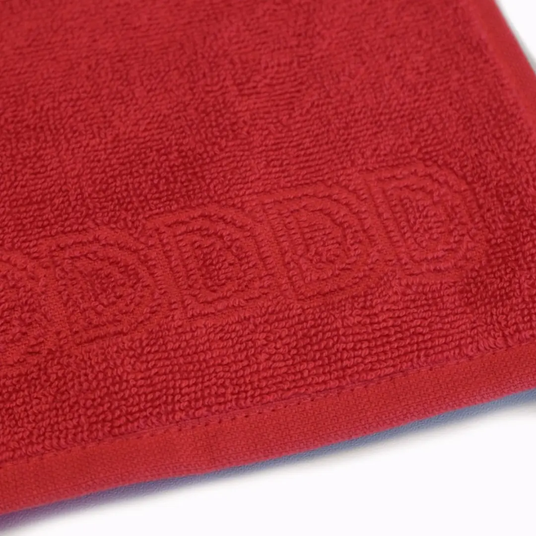 DDDDD Logo Keukendoek 50x55cm - 6 Stuks - Rood