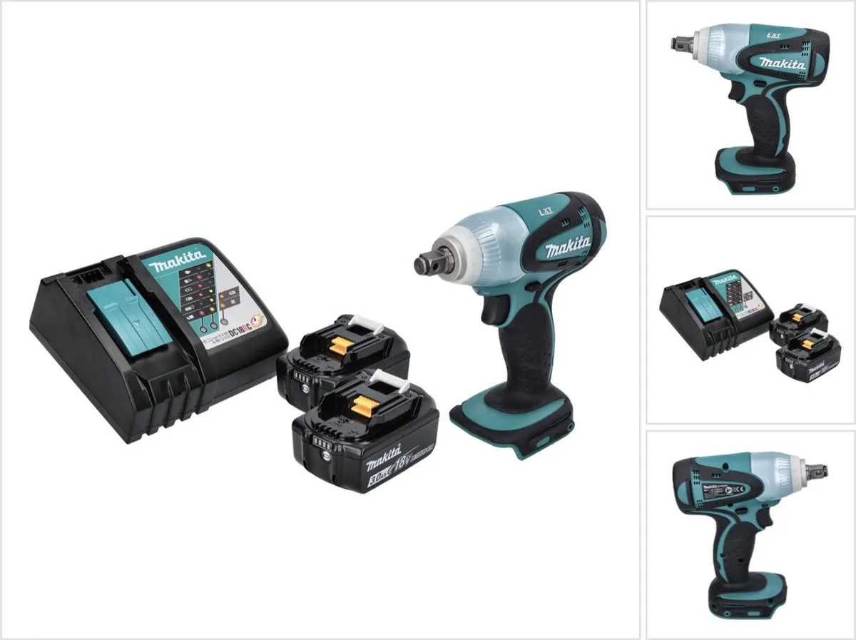 Makita DTW 251 RF Slagmoersleutel 18V 230Nm