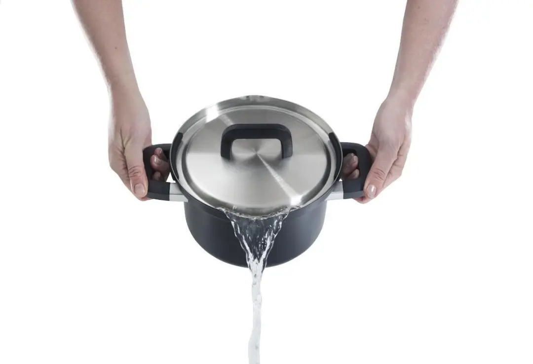 BK Flow Cool Black Soeppan 24cm - 6.5L - Inductie/RVS - afbeelding 6 van 6