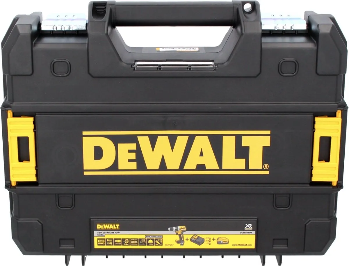 DeWalt DCF887NT Slagmoersleutel 18V 205Nm - 1x 5,0Ah Accu - afbeelding 4 van 5