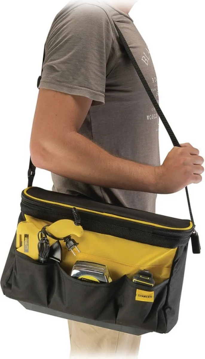 Stanley Gelosten Gereedschapstas 14" STST1-73615 - Zwart - afbeelding 6 van 6