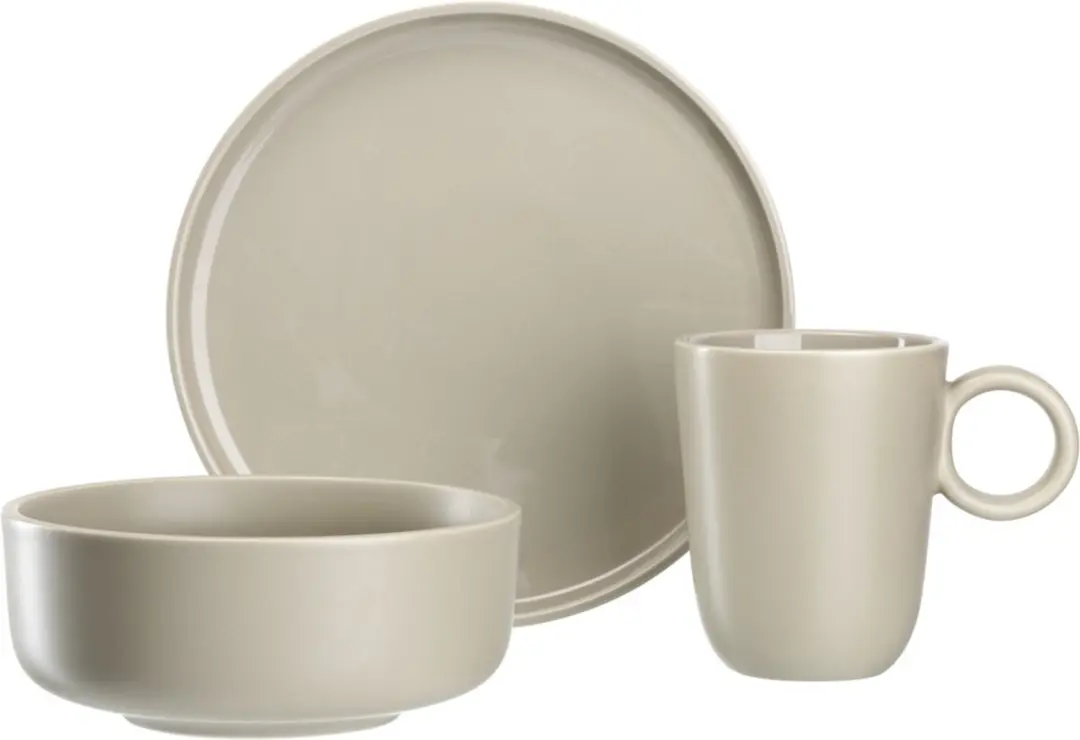 Leonardo Roma Bord 27cm - Beige - Set van 6