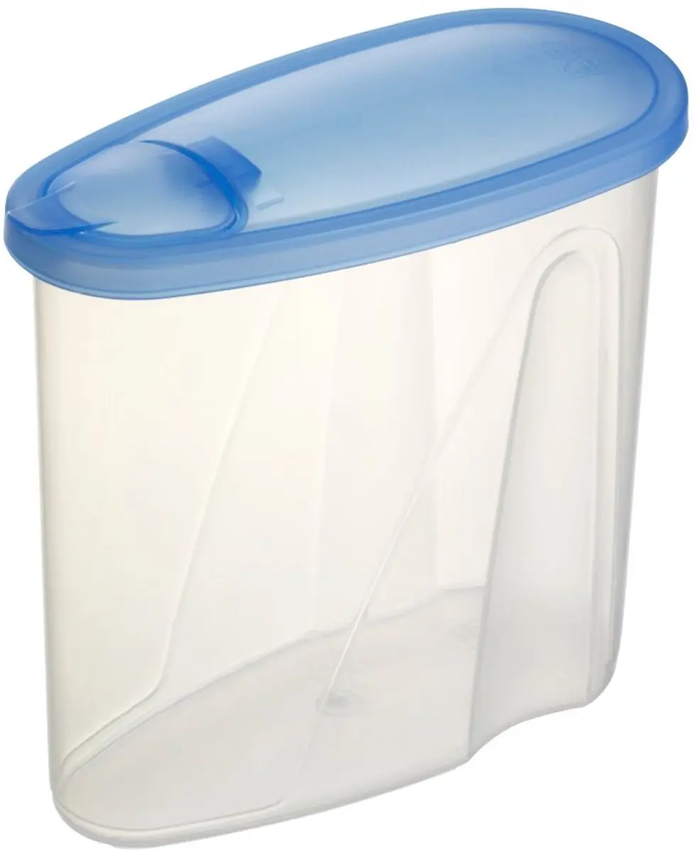 Sunware Strooidoos Transparant 1,8L - Blauw - afbeelding 6 van 6