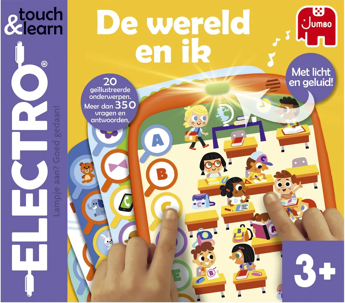 Jumbo Electro Touch&Learn De wereld en ik - 3+ - 10 Bladen