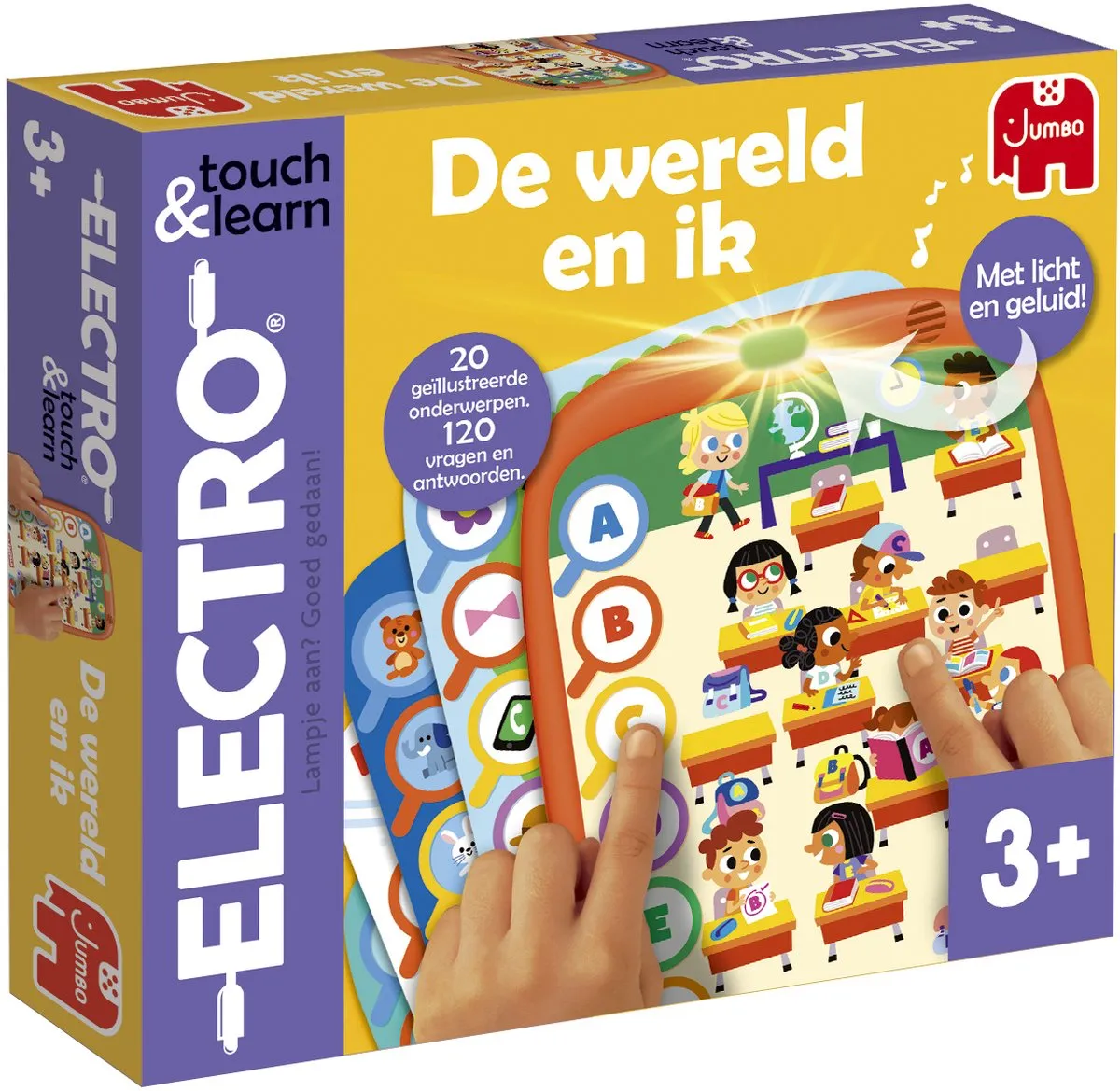 Jumbo Electro Touch&Learn De wereld en ik - 3+ - 10 Bladen