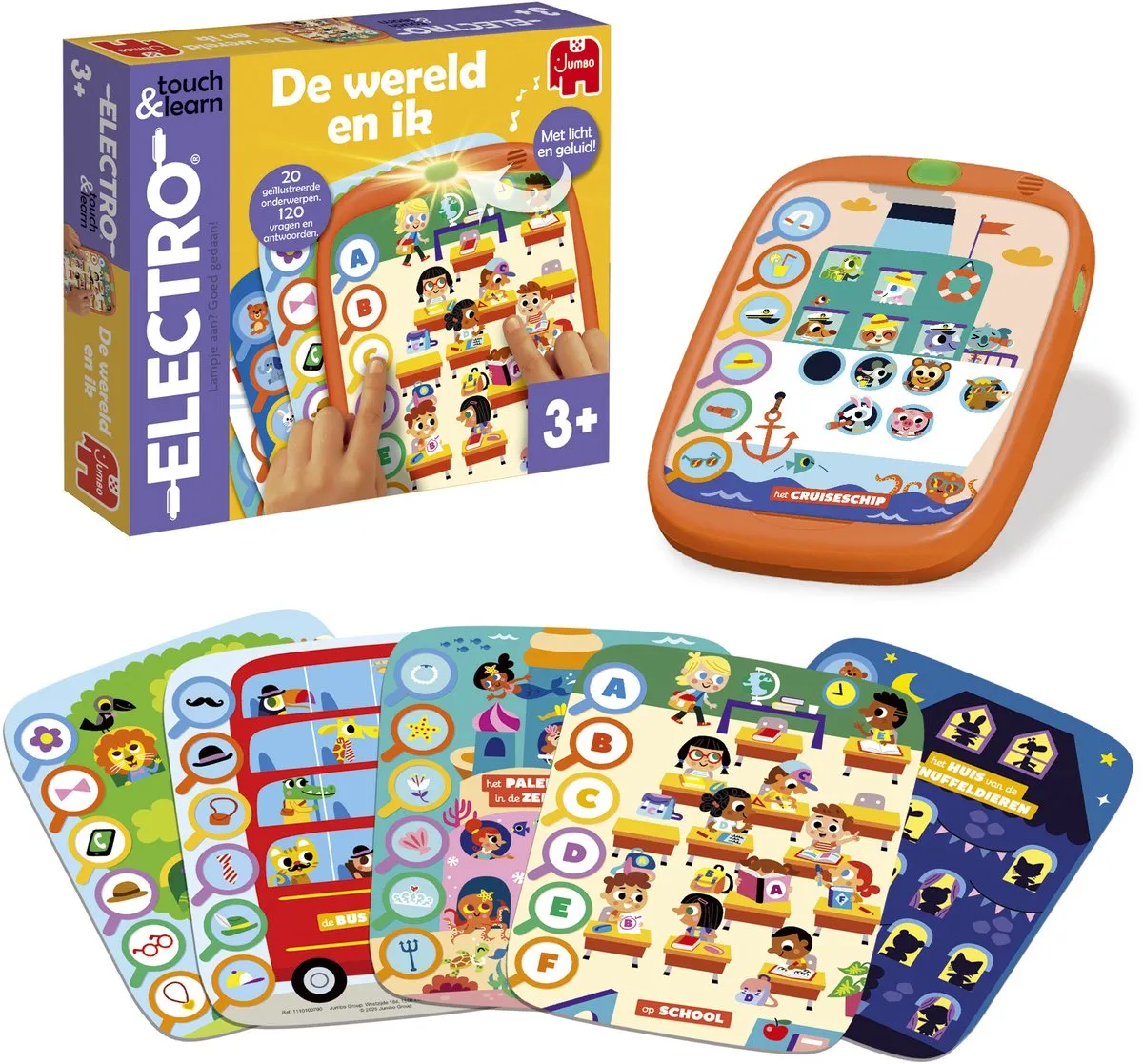 Jumbo Electro Touch&Learn De wereld en ik - 3+ - 10 Bladen