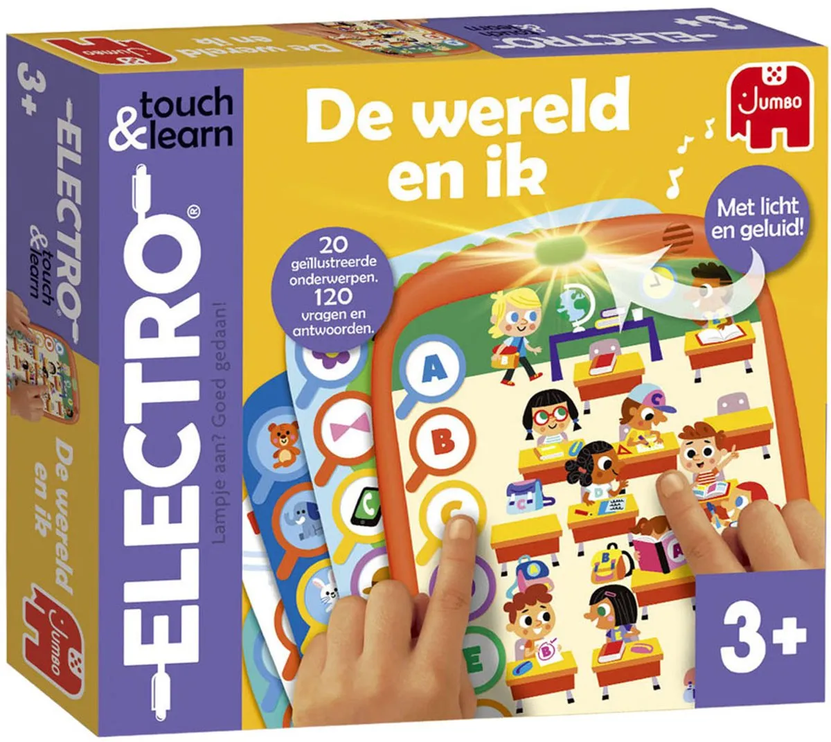 Jumbo Electro Touch&Learn De wereld en ik - 3+ - 10 Bladen