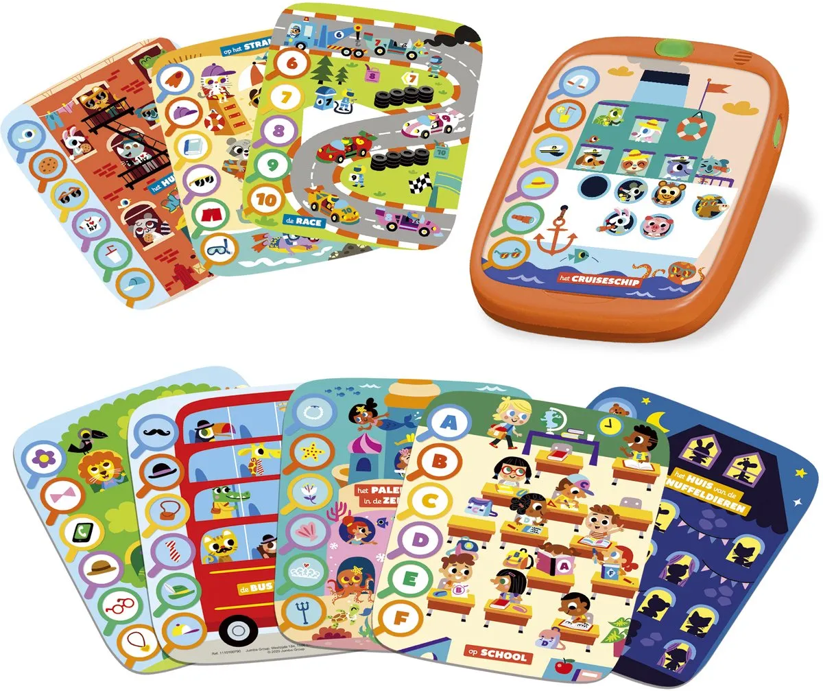 Jumbo Electro Touch&Learn De wereld en ik - 3+ - 10 Bladen
