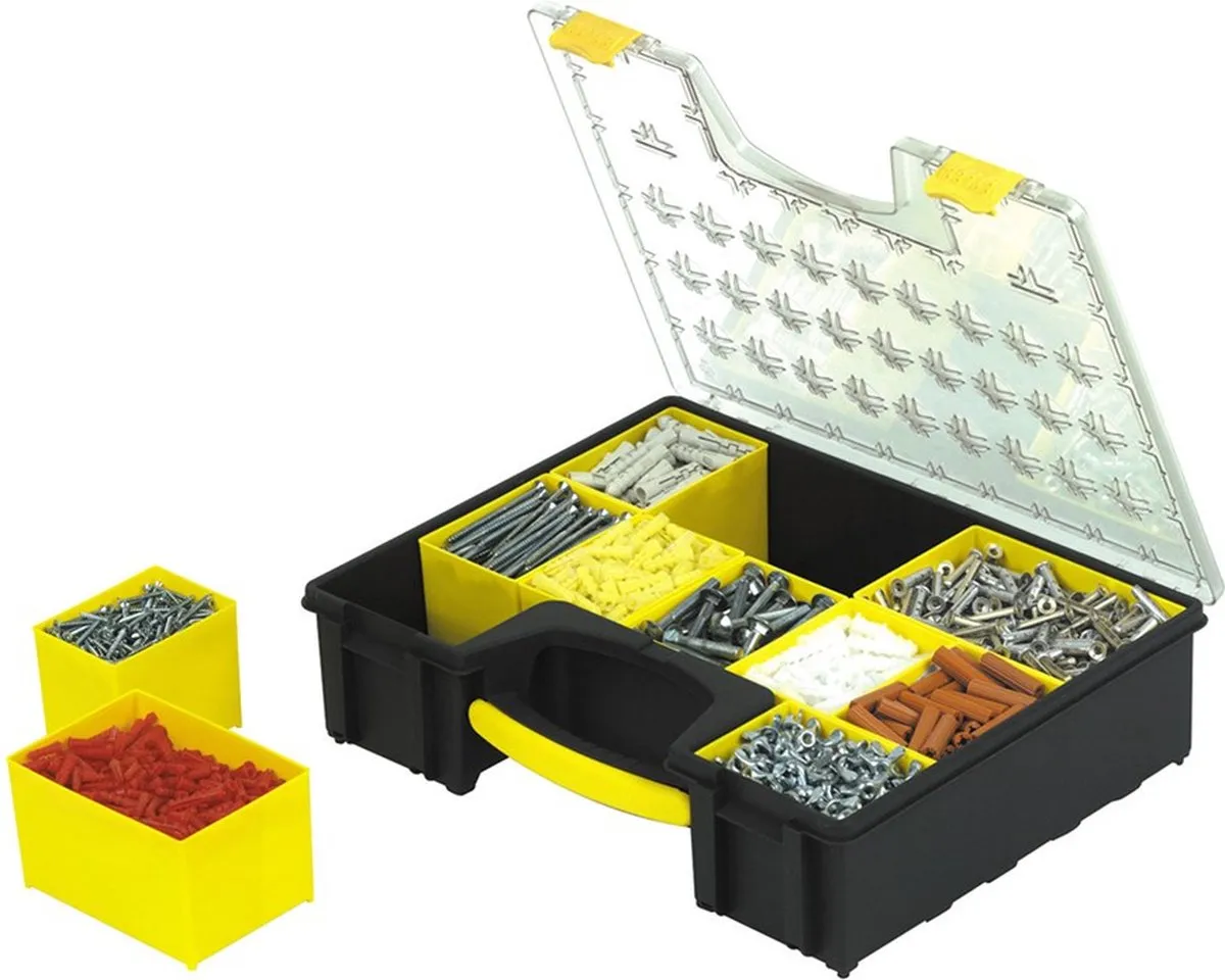 Stanley Organizer Pro 1-92-749 8-Vaks - 12 Stuks - afbeelding 6 van 6