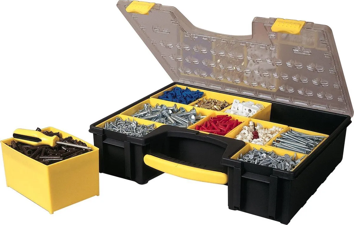 Stanley Organizer Pro 1-92-749 8-Vaks - 12 Stuks