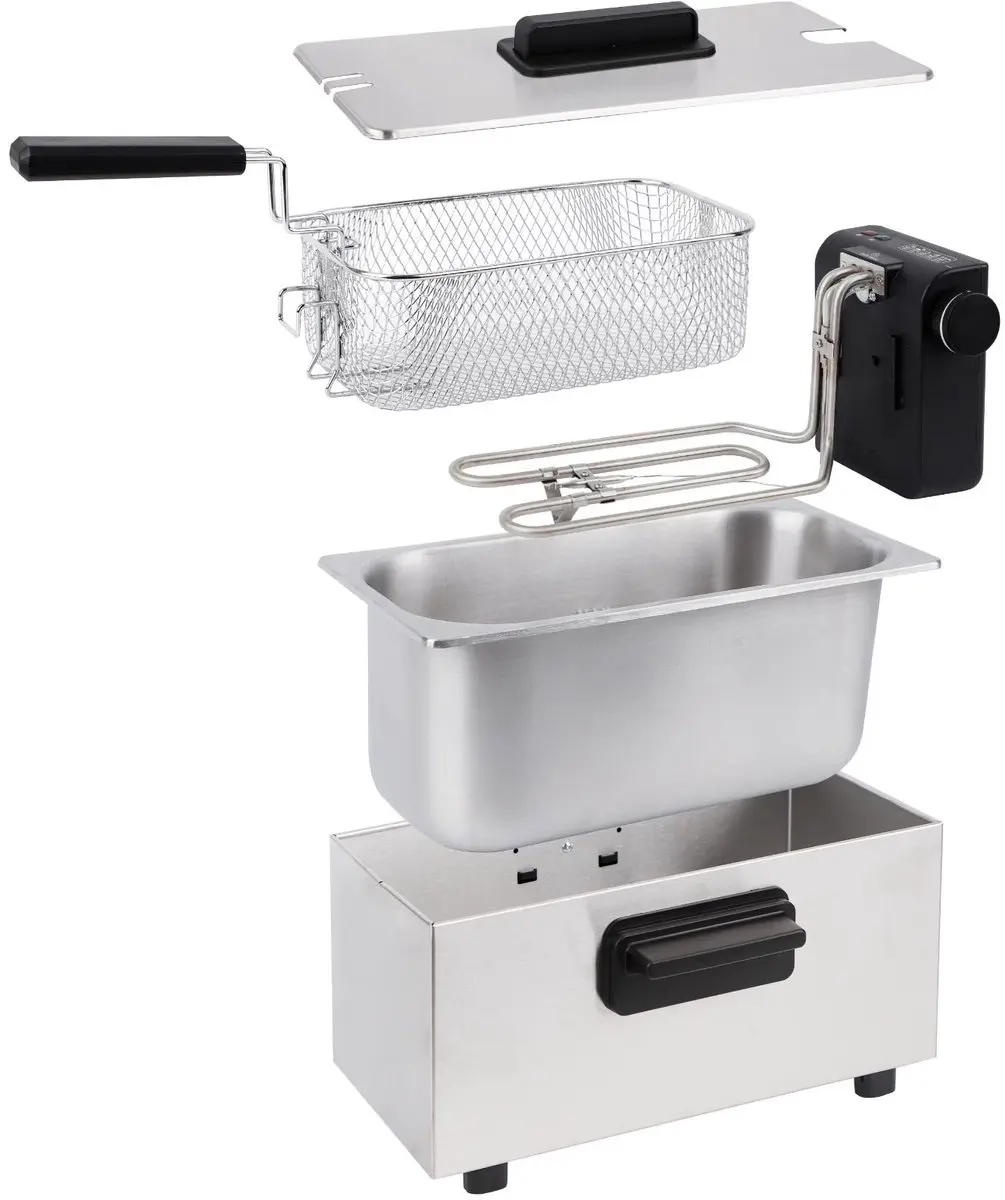 Daily Home Friteuse 3L RVS - Meerkleurig