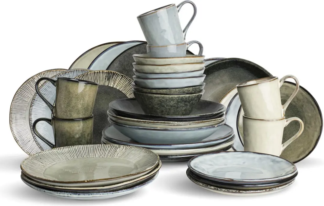Dutch Rose Organic Set 36-delig Servies