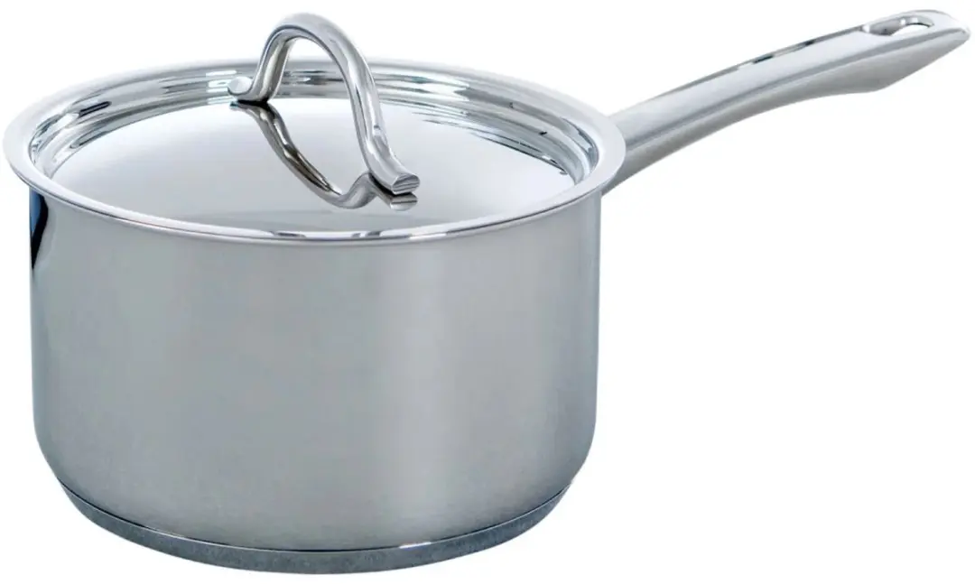 BK Profiline Steelpan 14cm - Zilver - Met maatverdeling