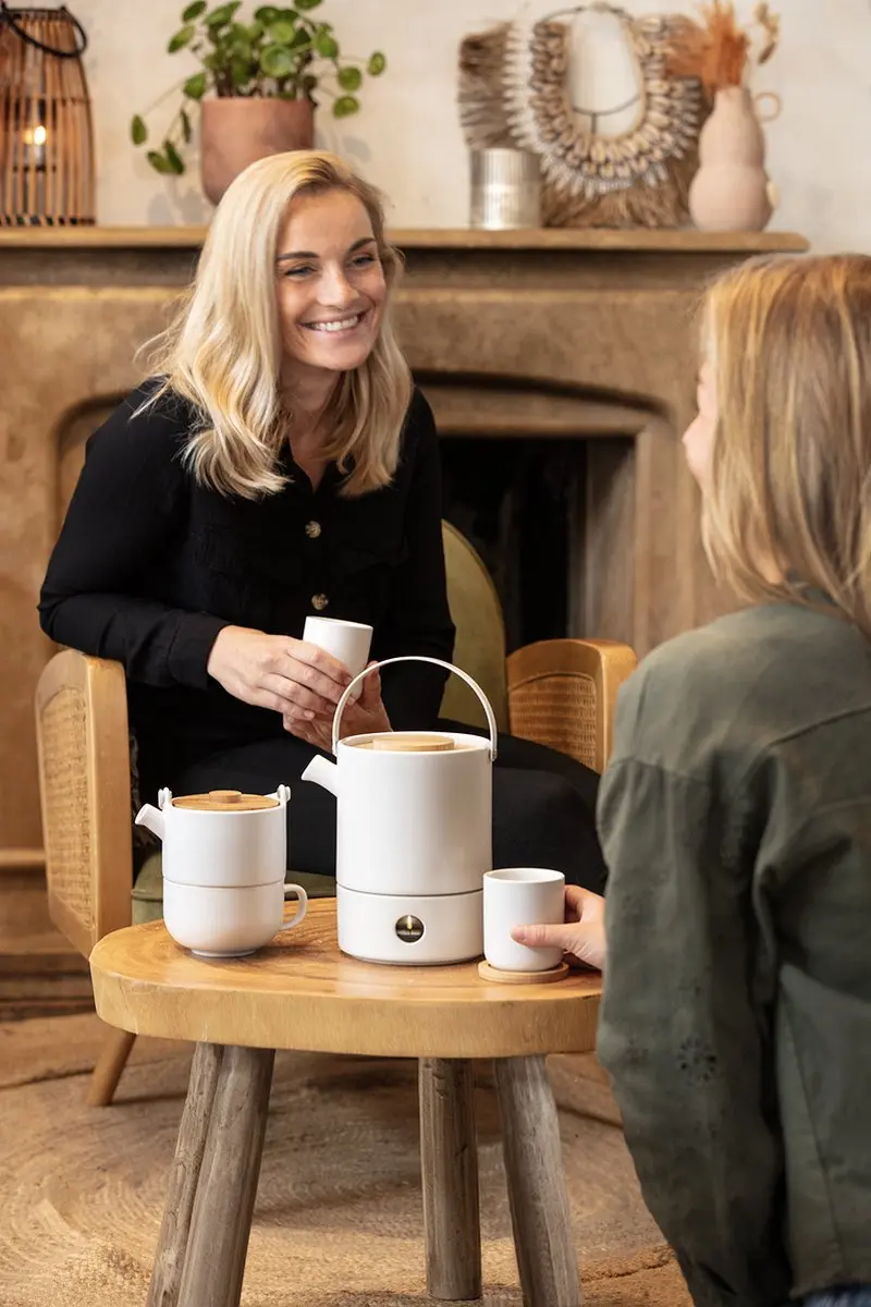 Bredemeijer Tea for One Umea Theepot - 0,5L - Wit